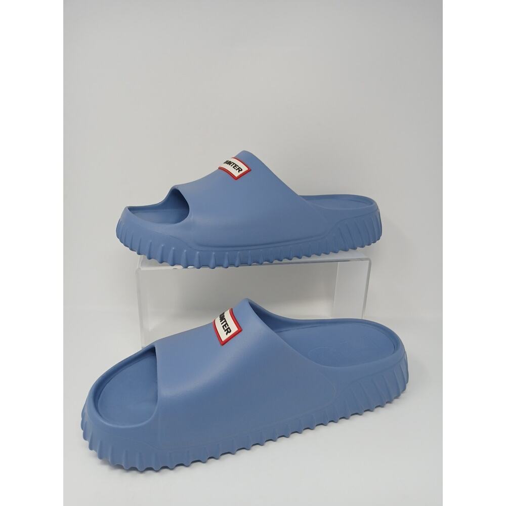 Hunter Finn Slip-On Open Toe Casual Sandals Men's US Size 12M Blue Color Slide